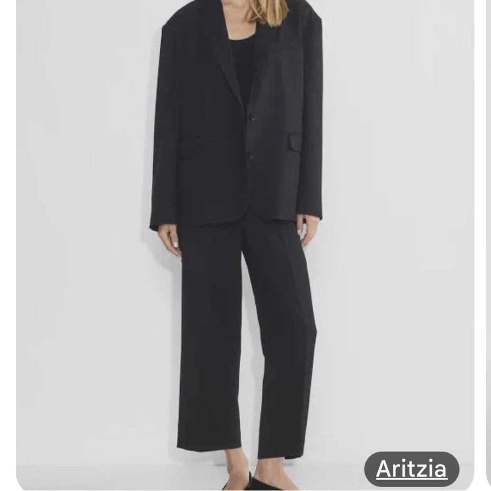 Babaton Agency Black Cropped Pants 12